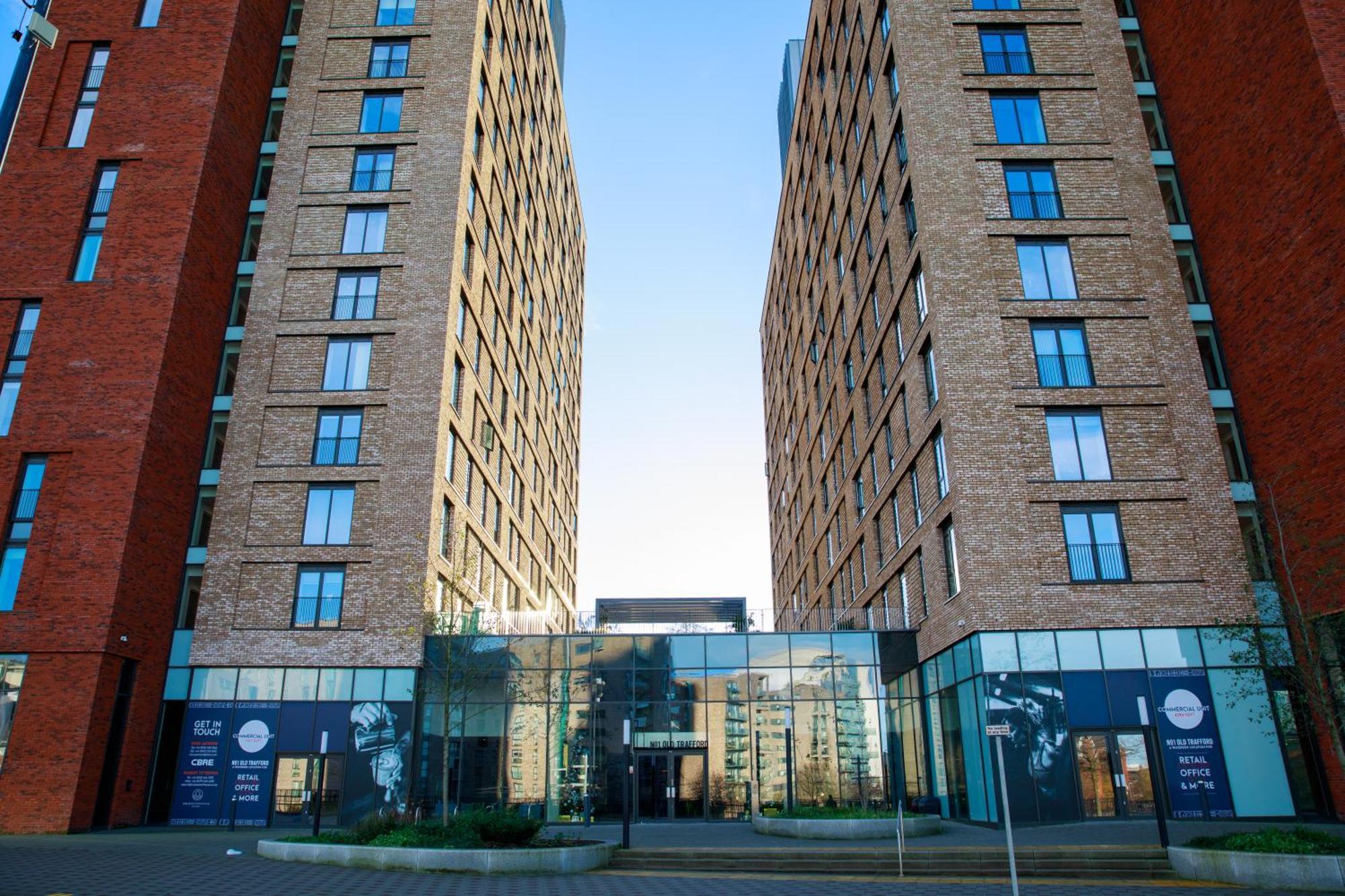 Trafford Suite Modern 1 Bed With Cinema Room Mánchester Exterior foto